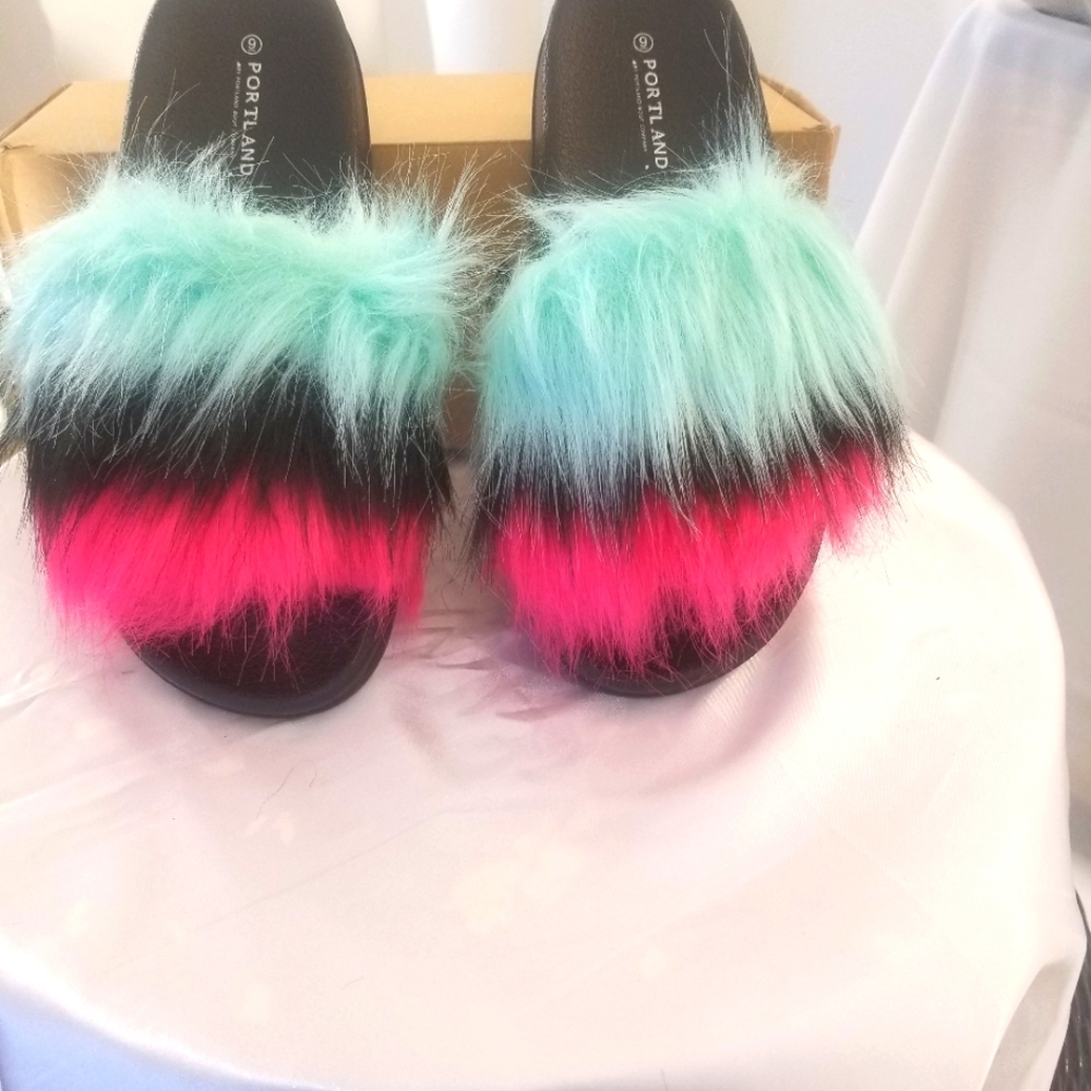 Womens slide in sandals
